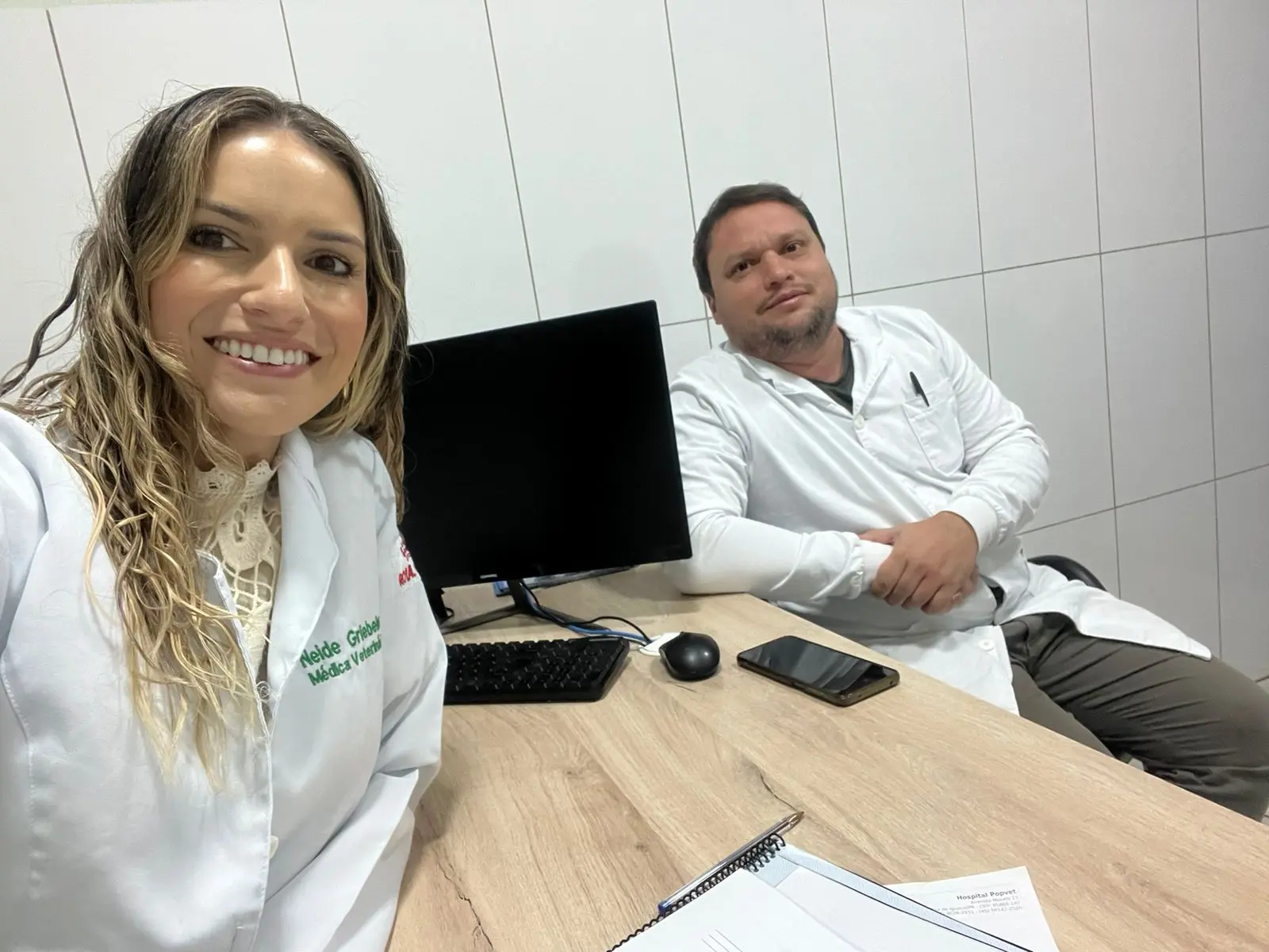 Ricardo Penayo Cremonese farmacêutico e Neide Griebeler médica veterinária.jpg